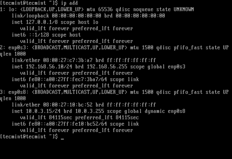 Configure Static IP Address for VM