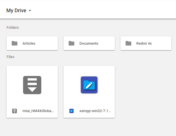 Google Drive savetodrive