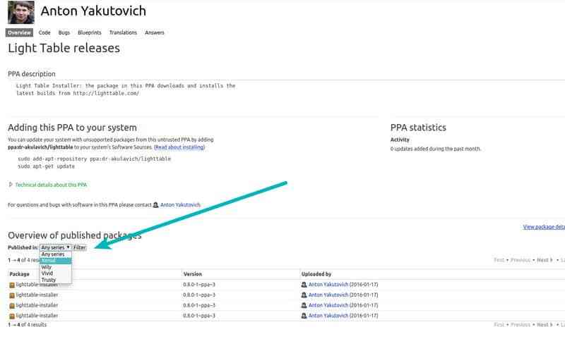 Verify PPA availability for Ubuntu version