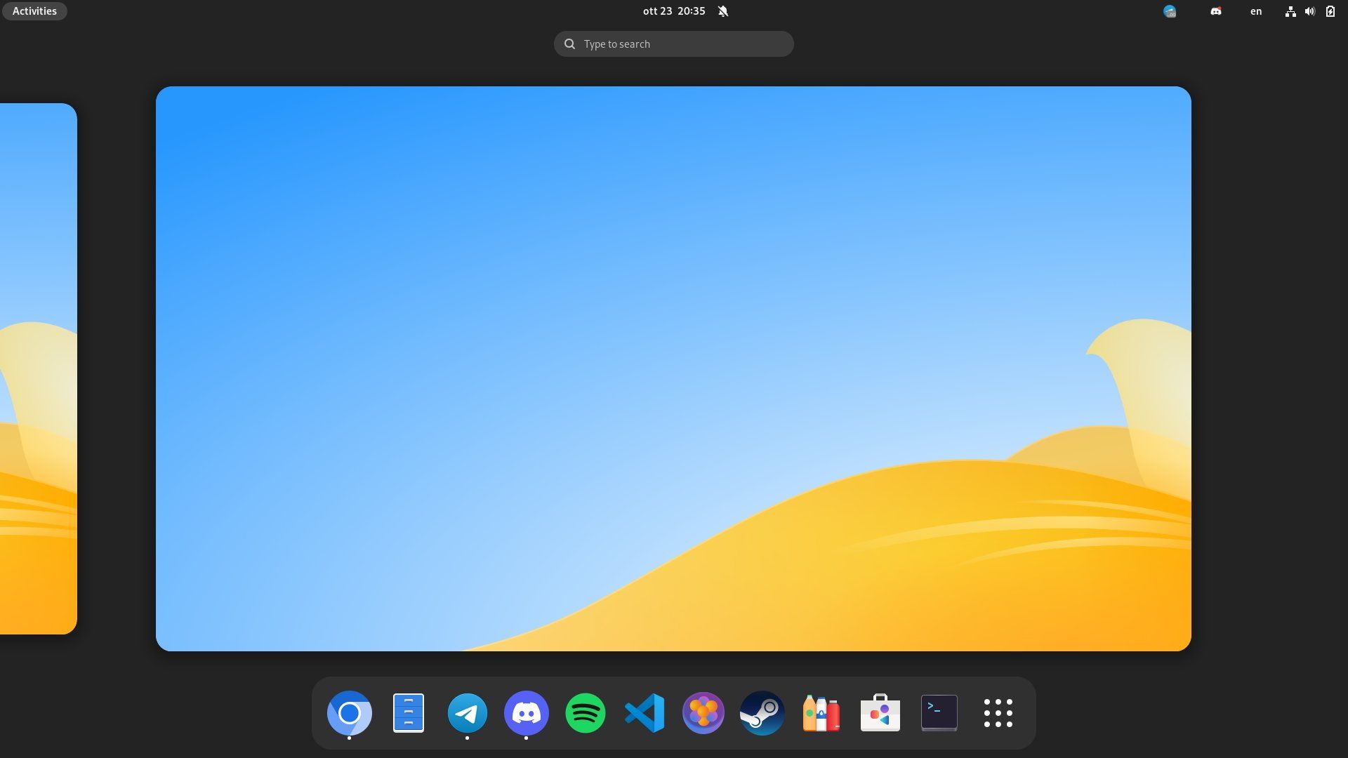 Vanilla OS 主页